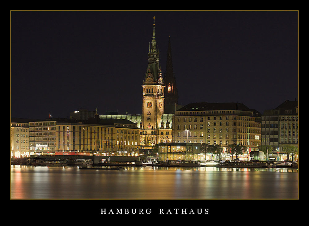 Mein erster Rahmen und erstes DRI - Hamburg Rathaus