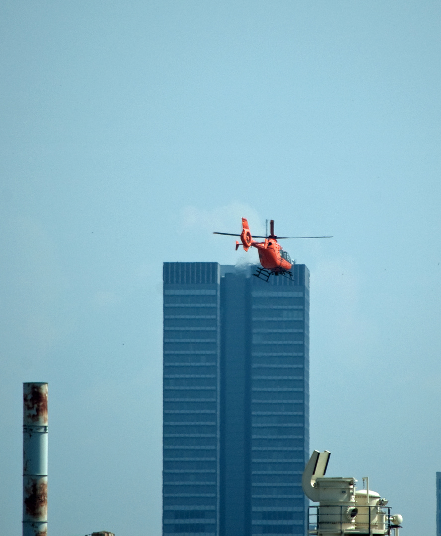 Mein erster Rettungshubschrauber...