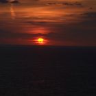 Mein erster Sonnenaufgang auf der Ostsee am 2.8.2015 um 6.24 Uhr