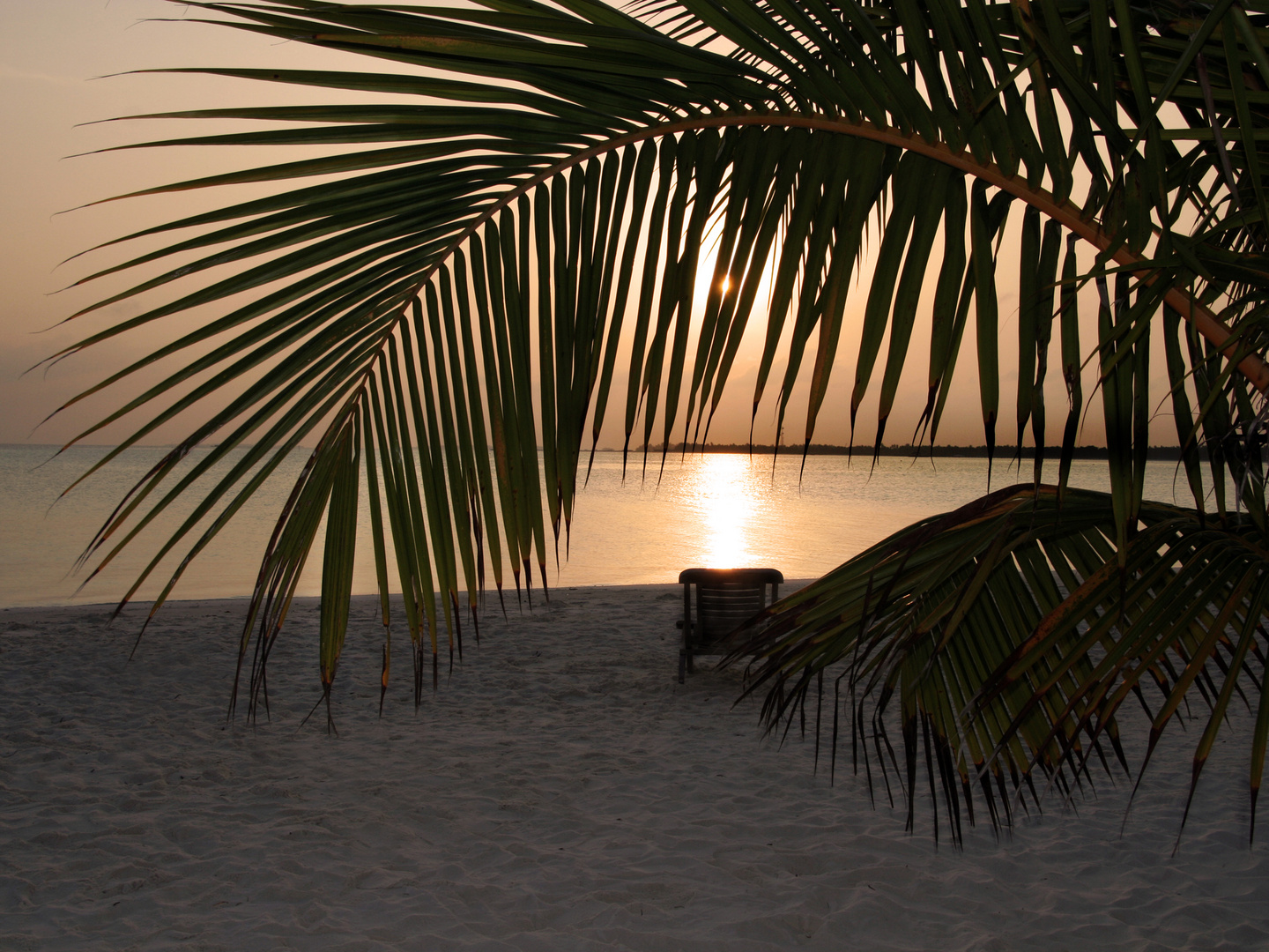 ...mein erster sonnenaufgang in der pension