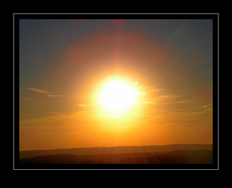 Mein erster Sonnenuntergang