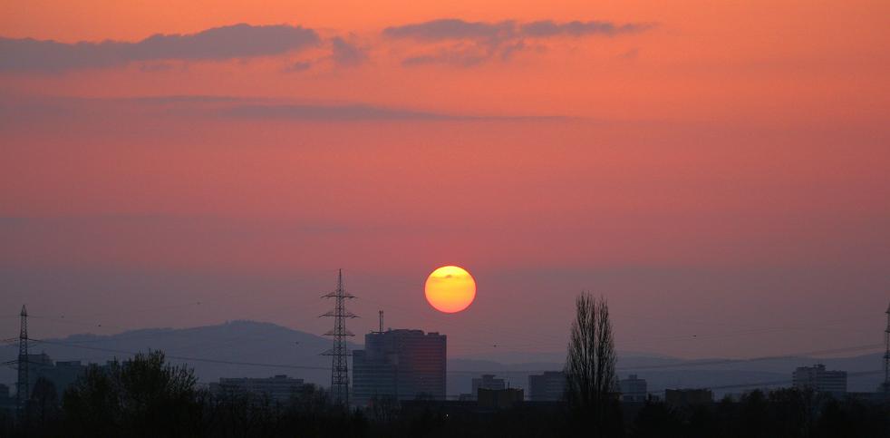 Mein erster Sonnenuntergang