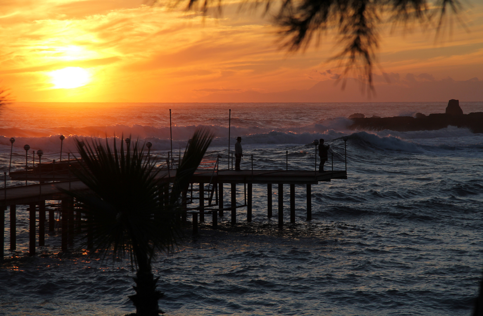 Mein erster Sonnenuntergang in der Türkei (Incekum)