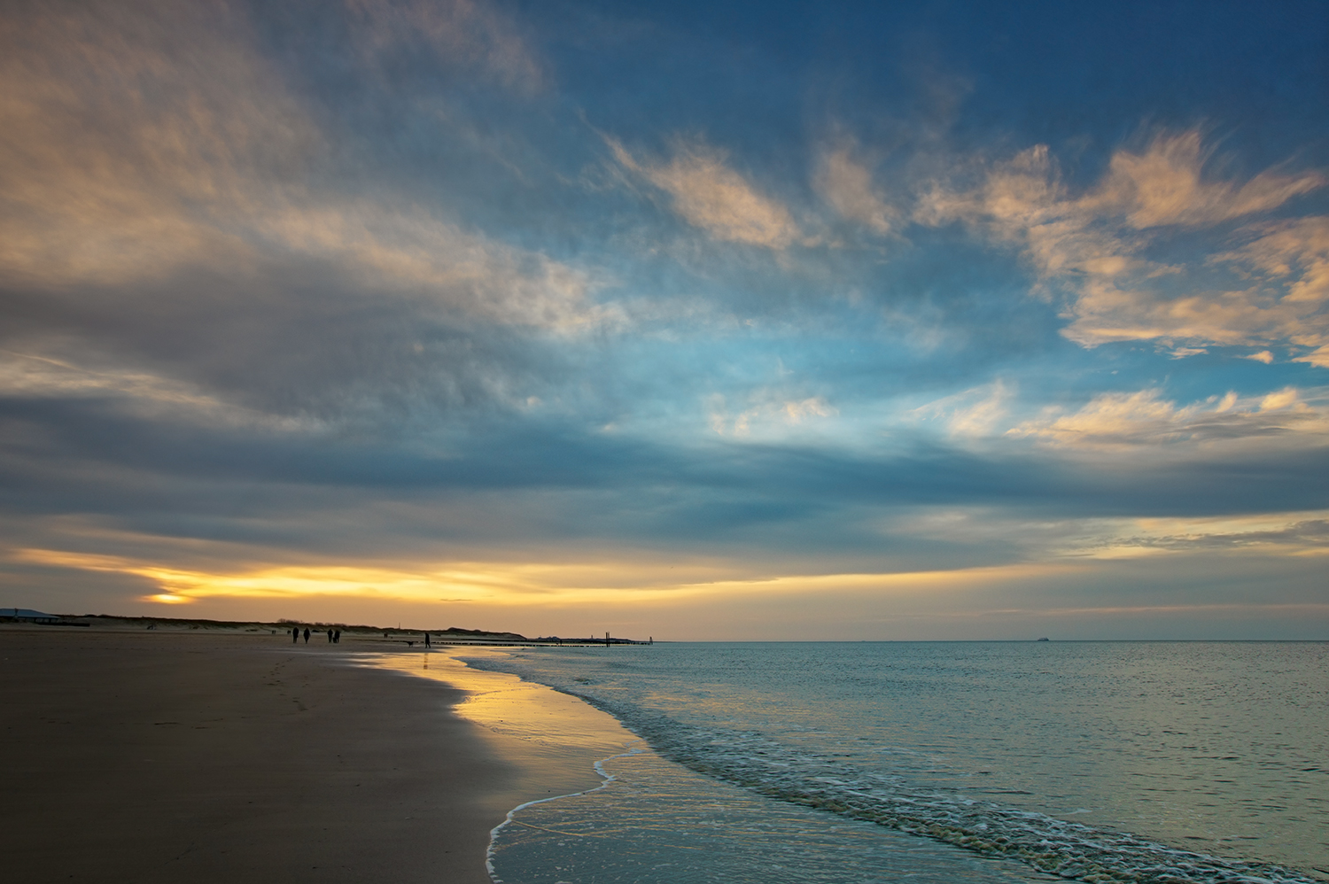 Mein erster Strandspaziergang in 2022 ...