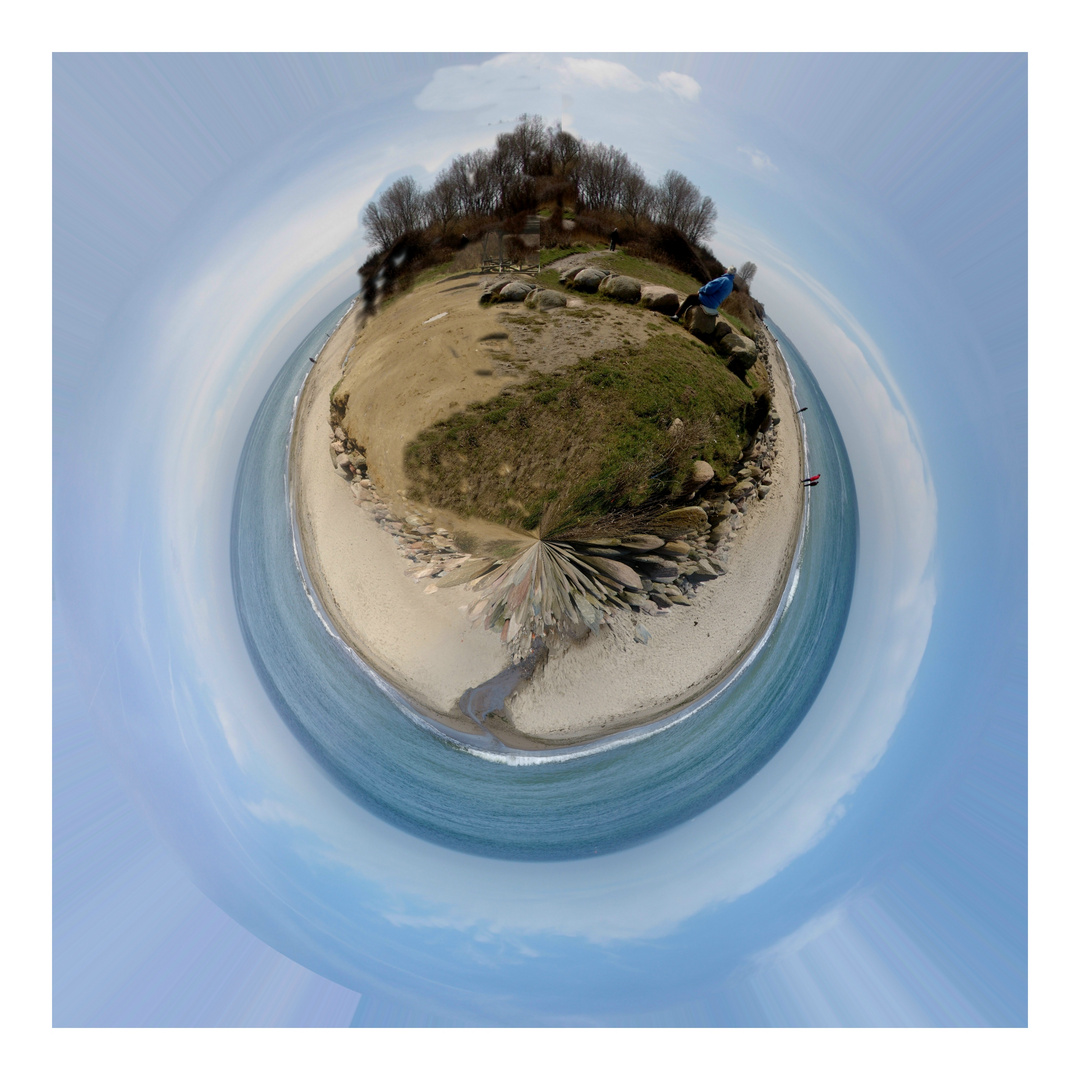 Mein erster Versuch "LITTLE PLANET" Ostseestrand