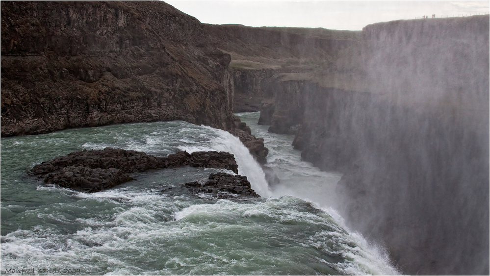 Mein erster Wasserfall in Island...