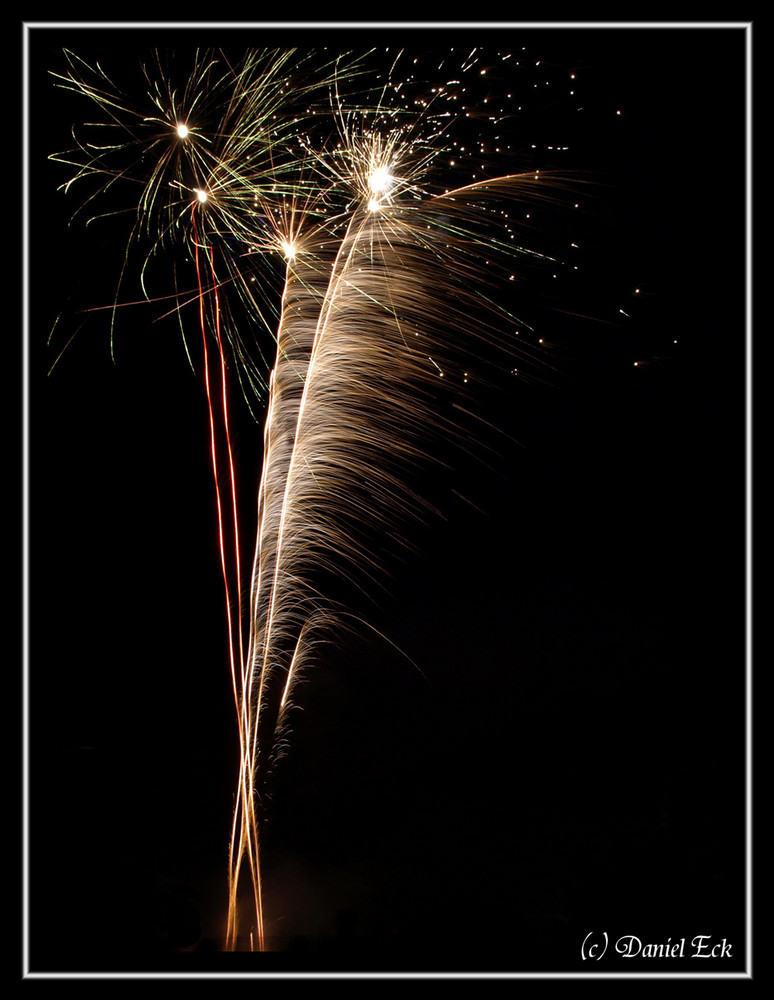 Mein erstes Feuerwerk Foto ;-)