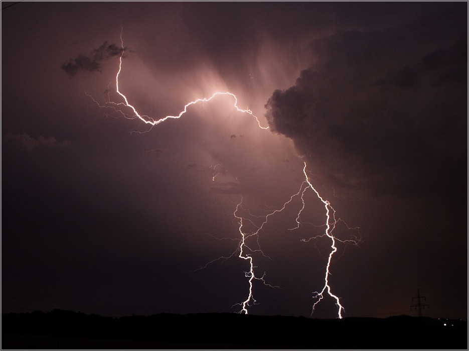 mein erstes Gewitter