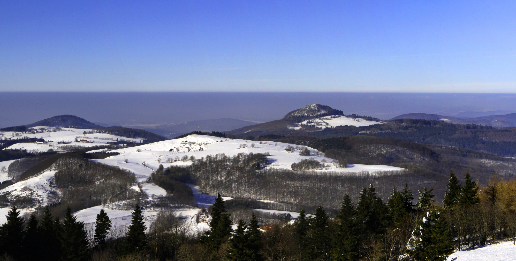 mein erstes "Pano" - auf der Wasserkuppe