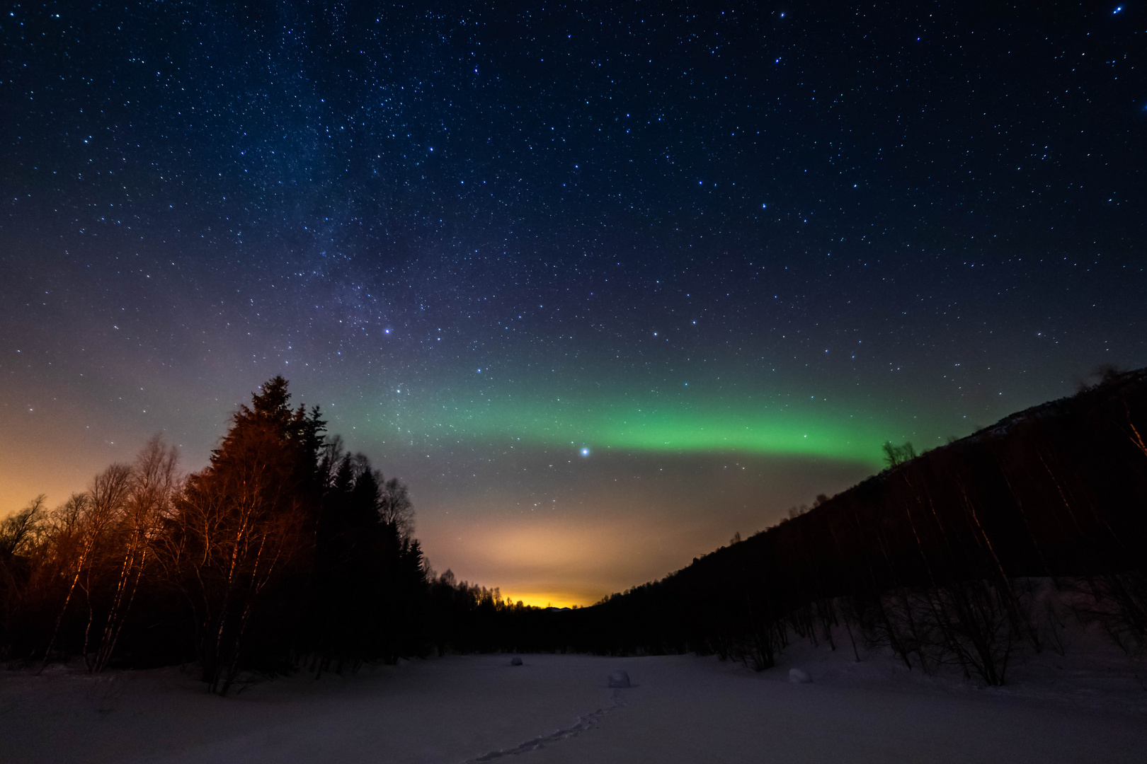 Mein erstes Polarlicht