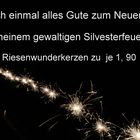 Mein Feuerwerk zu Silvester zu 3, 80 €