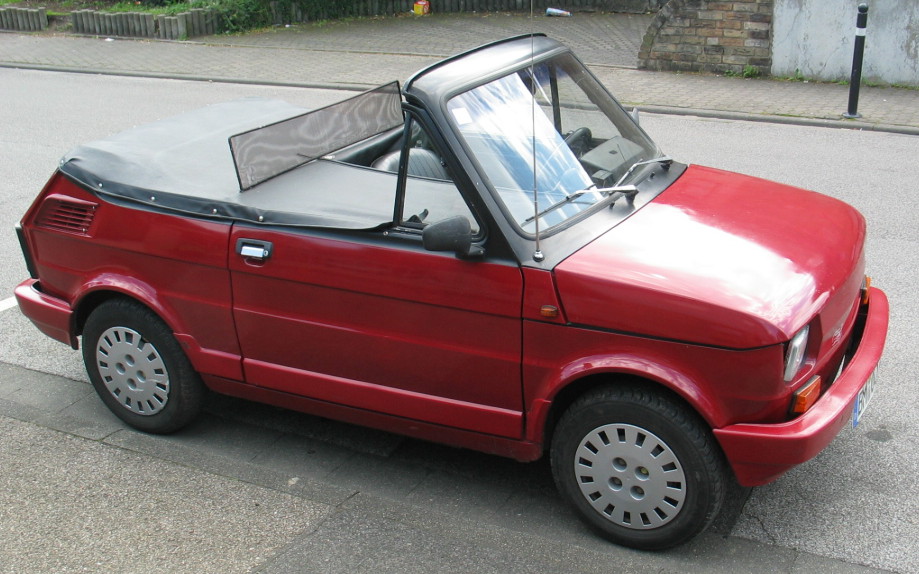 mein Fiat 126 Cabrio