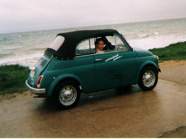 mein Fiat 500 Cabrio