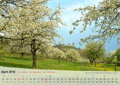 Mein Fotokalender THÜRINGER LANDSCHAFTEN 2015. April