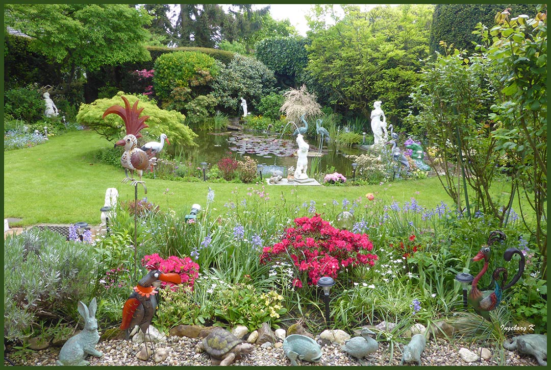 Mein Garten hat jetzt Tierzuwachs bekommen Foto & Bild