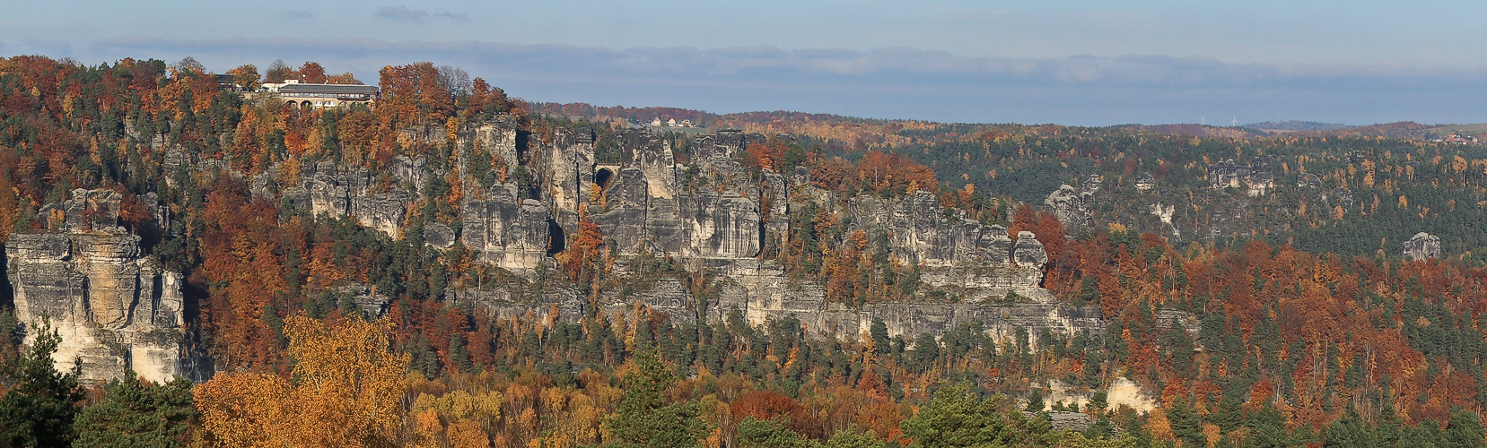 Mein "Goldener Herbst" - Basteigebiet vom Rauenstein