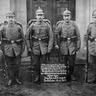 Mein Großvater (rechts) 1917 in Dresden