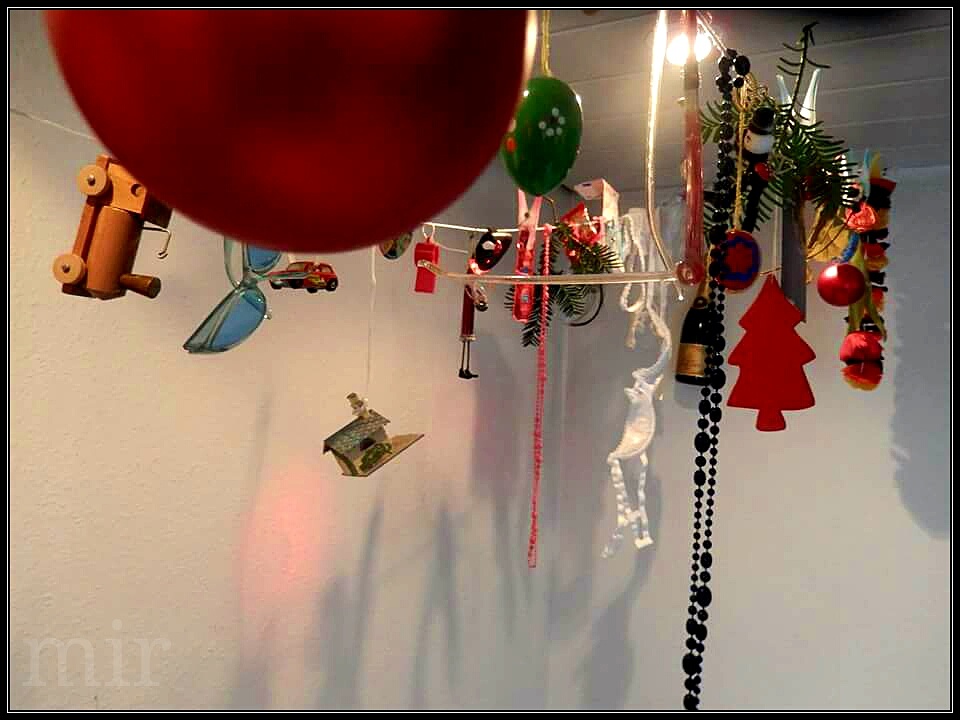 Mein hängender Weihnachtsbaum