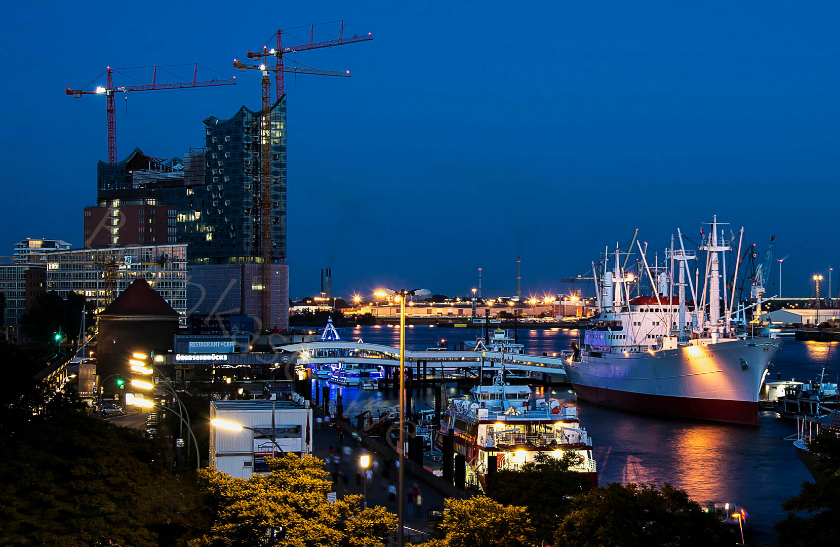 Mein Hamburg bei Nacht!