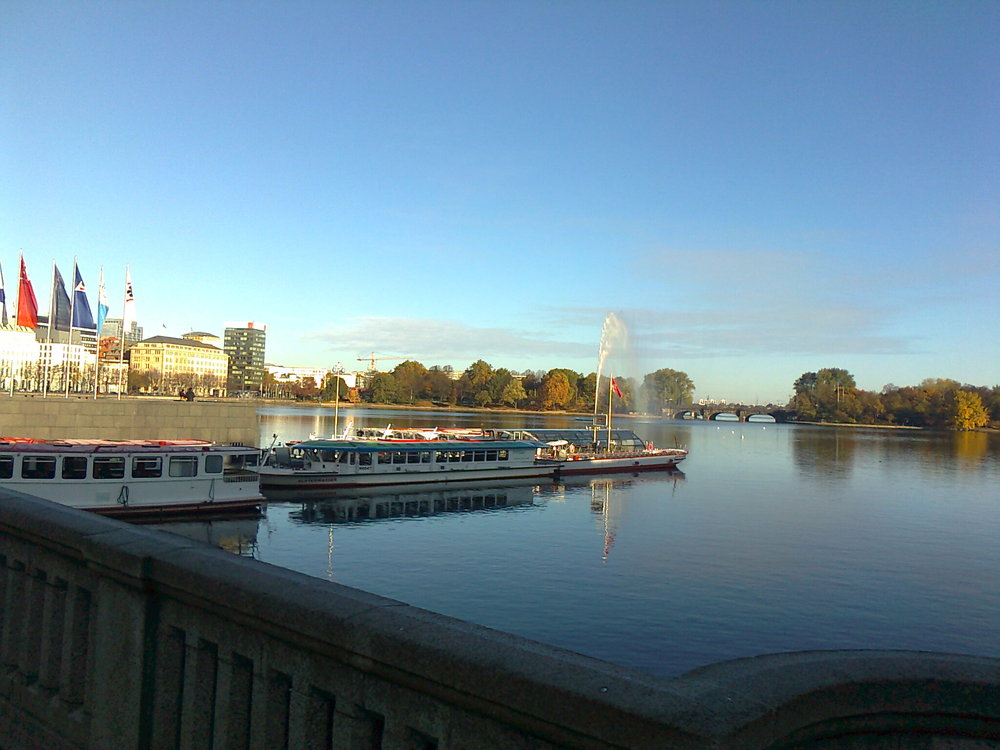 mein Hamburg.............am Jungfernstieg