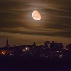 Mein Hausberg heute Nacht