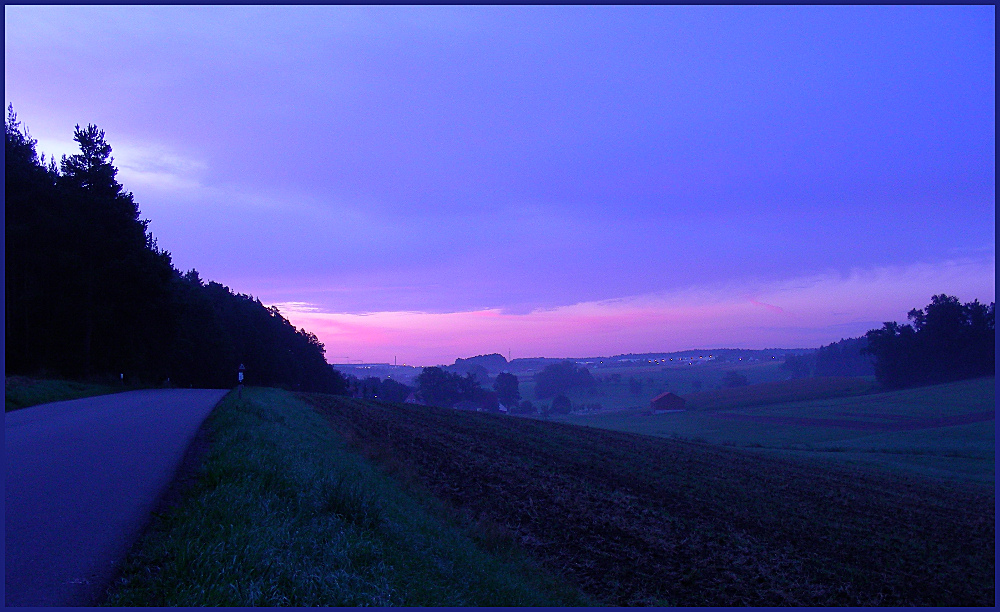 Mein Heimweg im ersten Licht