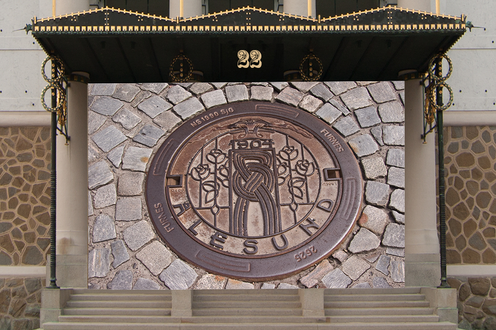 Mein Jugendstil - Adventskalender * 22 *