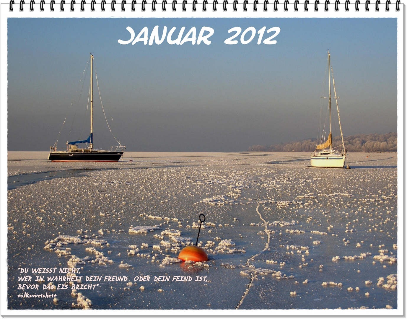 mein Kalenderblatt: Januar 2012