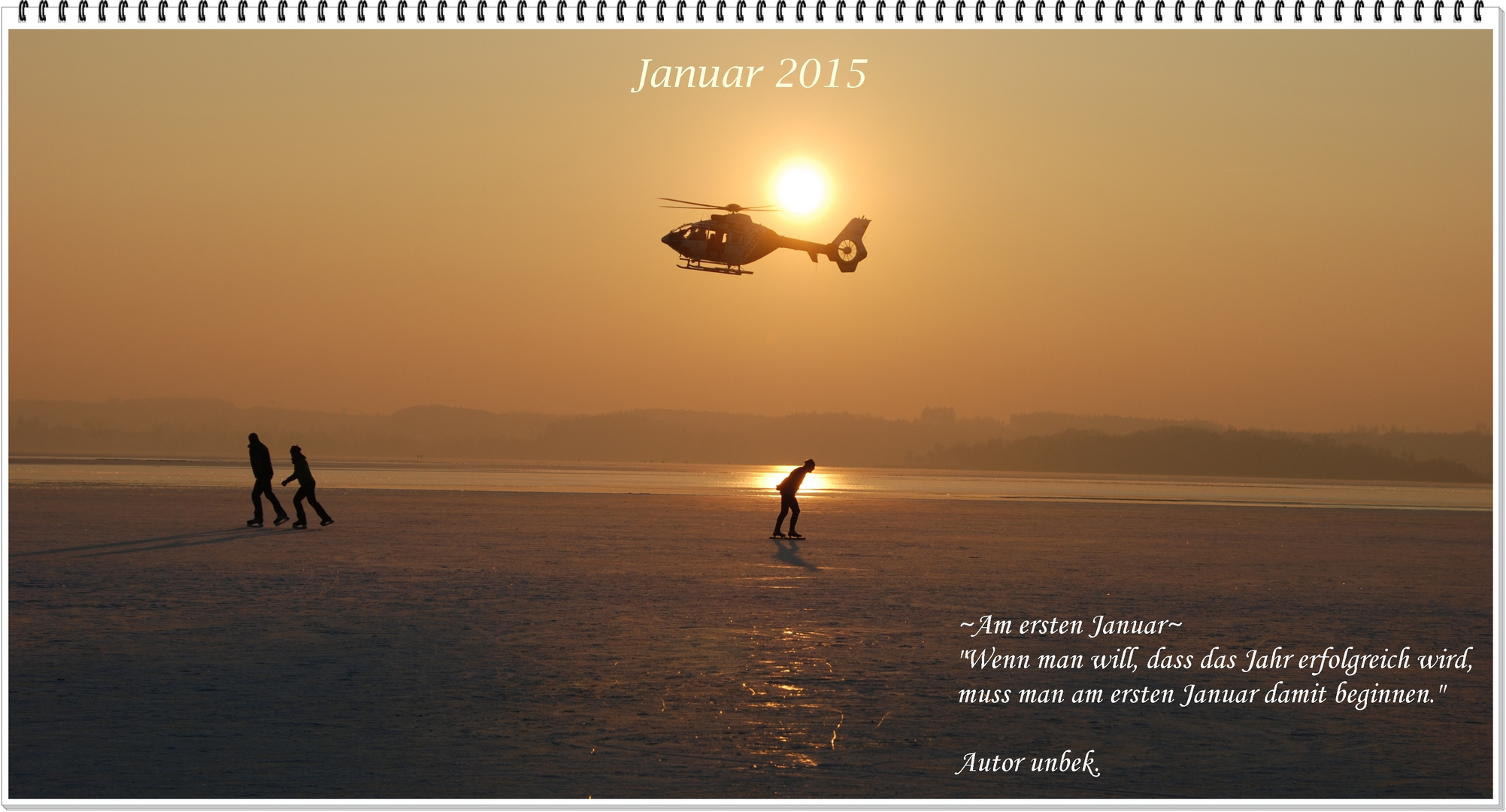 mein Kalenderblatt: Januar 2015
