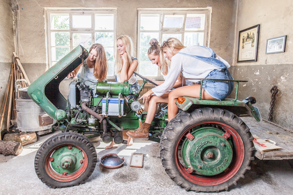 Mein kleiner grüner Traktor...