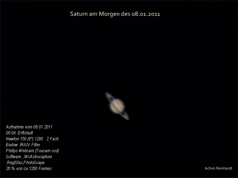 Mein kleiner Saturn :-))