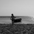 Mein Kurzer am Strand