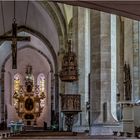 Mein letzter Blick zum Altar im Dom zu Merseburg