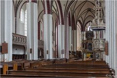 Mein letzter Blick zum Altar - St. Stephanskirche Tangermünde