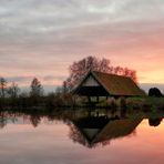 Mein Lieblings Motiv für spontane Landschaftsfotos im Sonnenuntergang 