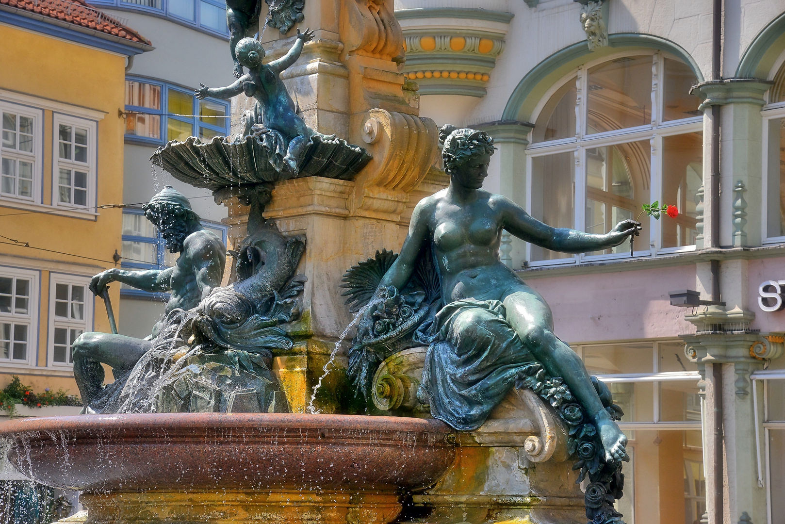 mein Lieblingsbrunnen in Erfurt (mi fuente preferido en Erfurt)