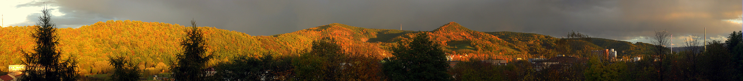 Mein Lieblingsmotiv als Herbstpanorama