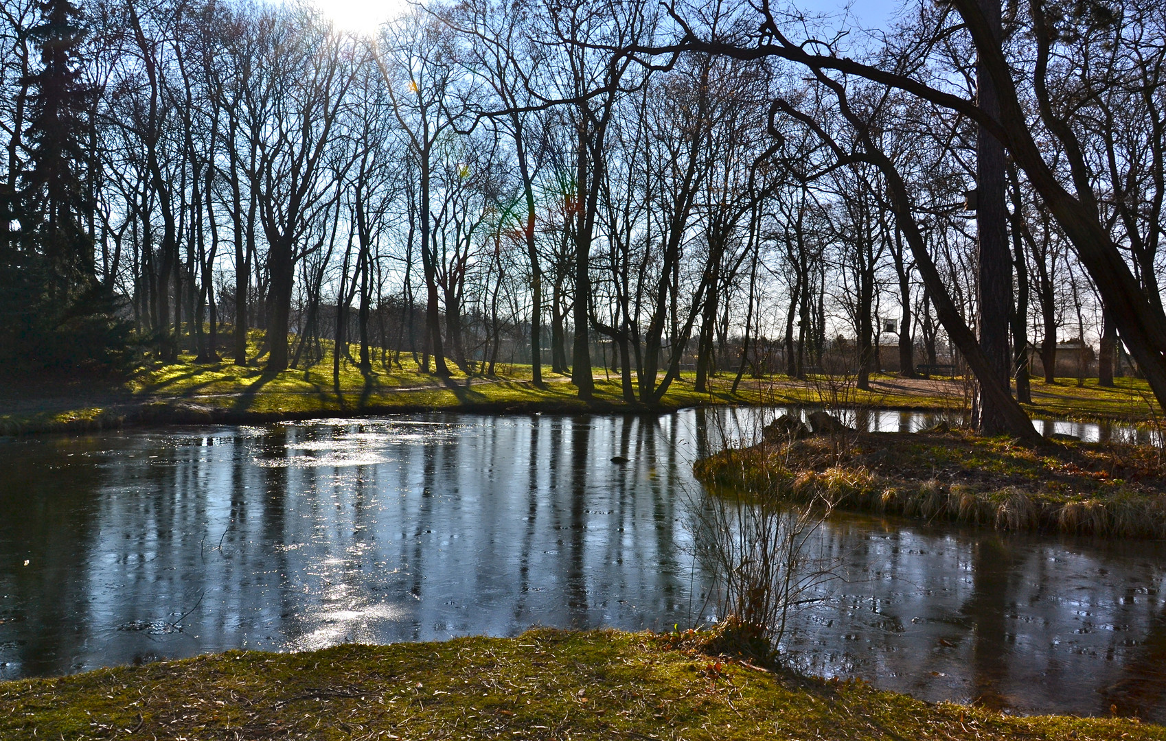 Mein Lieblingsteich im Winter…