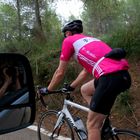 Mein Liebster beim Radfahren auf Mallorca