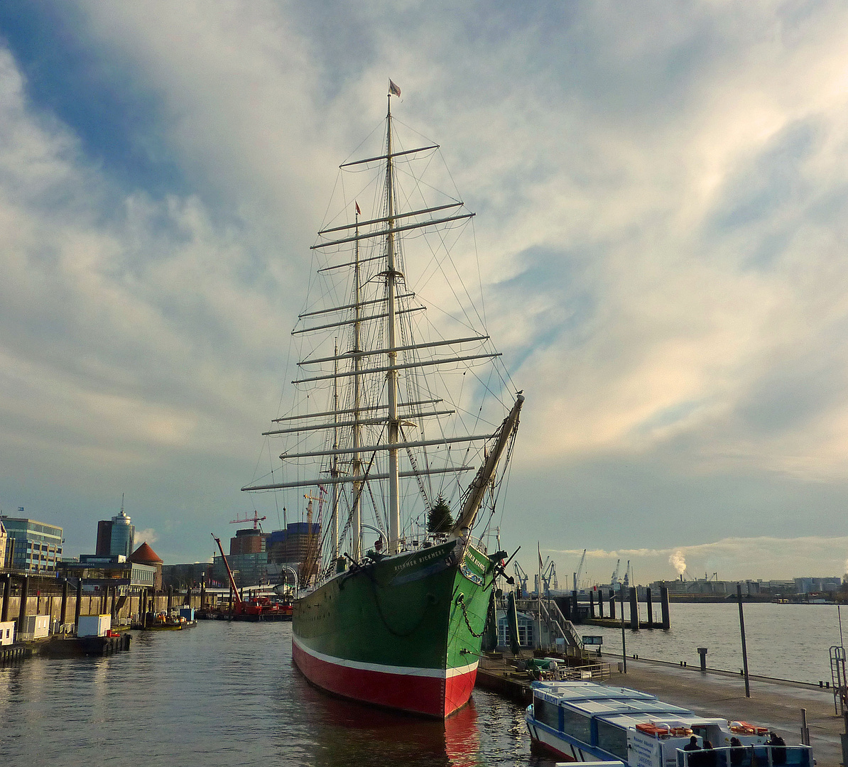 Mein liebstes Schiff am Hamburger Hafen