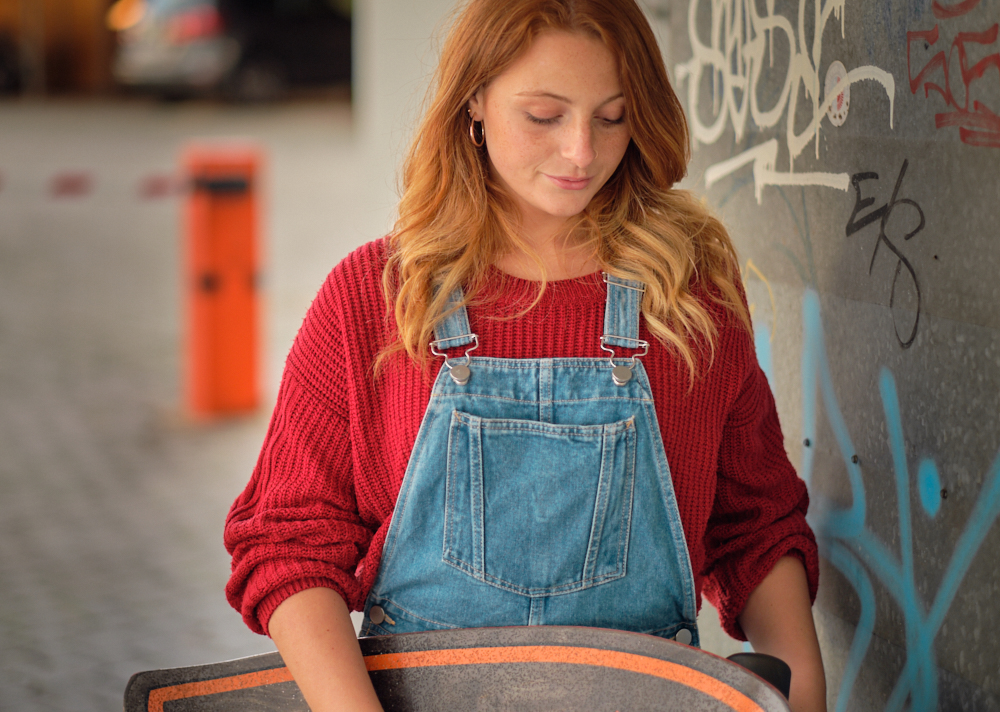 Mein Longboard und ich