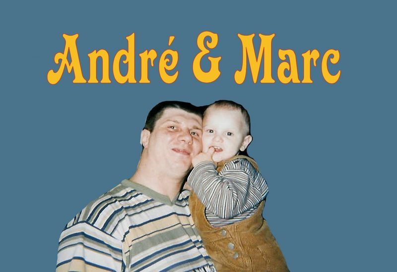 mein Mann André & mein Sohn Marc...