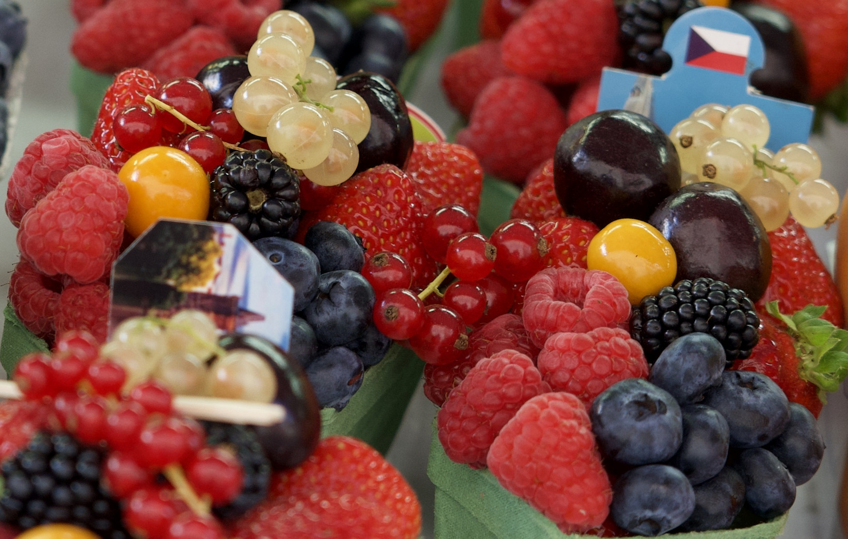 Mein Mittwochsblümchen ist heute ein Potpourri leckerer Beeren