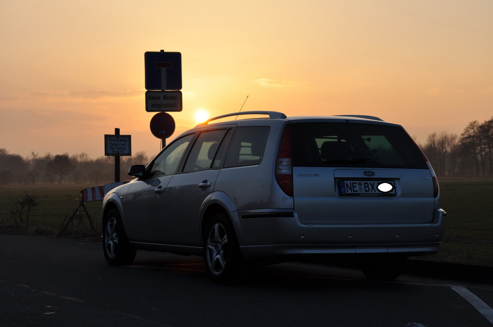 Mein Mondi - erstes Shooting im Sonnenuntergang