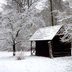 Mein Morgenspaziergang... die Hütte