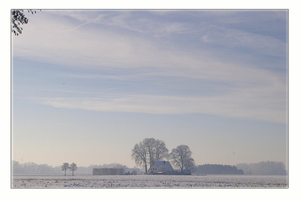 Mein Nachbar hat wohl auch Winter