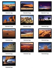 Mein Namibia Kalender 2004 - endlich fertig...