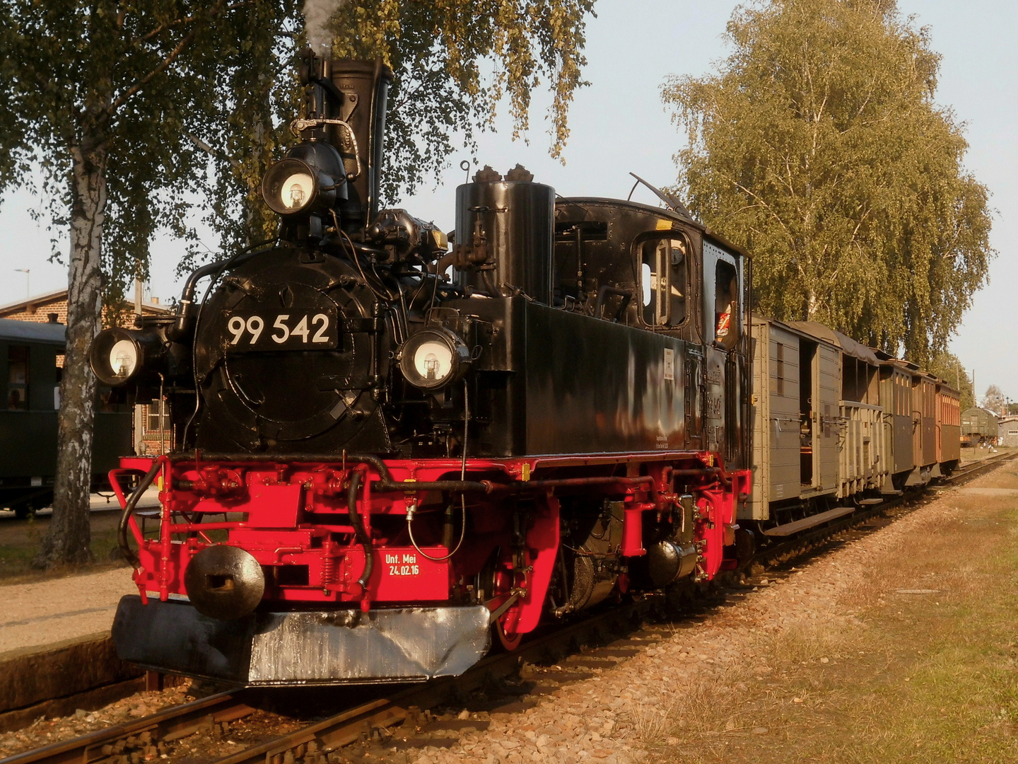 Mein neuer Lieblingszug, der IK Zug im Abendlicht.