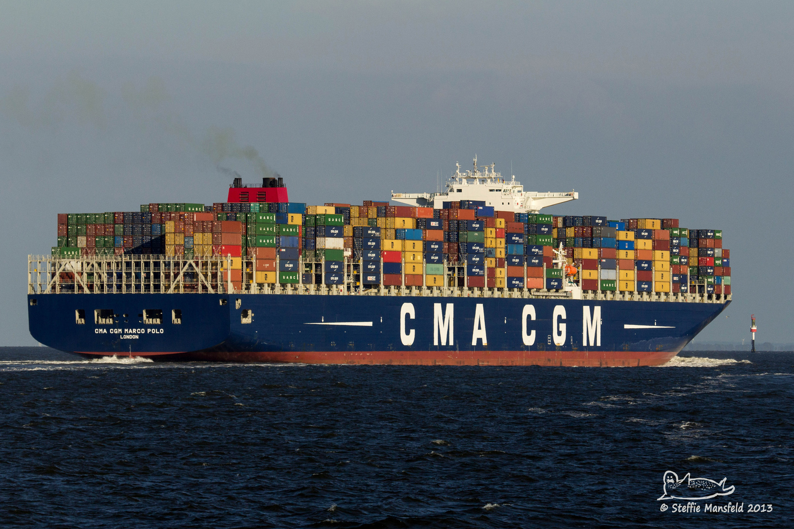 Mein Norden... CMA CGM Marco Polo...