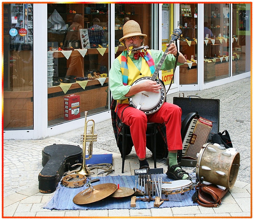 Mein Oldenburg ... der Straßenmusikant